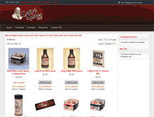 Tablet Screenshot of leftysstore.com